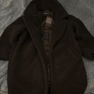 Fabletics Black Fleece Jacket